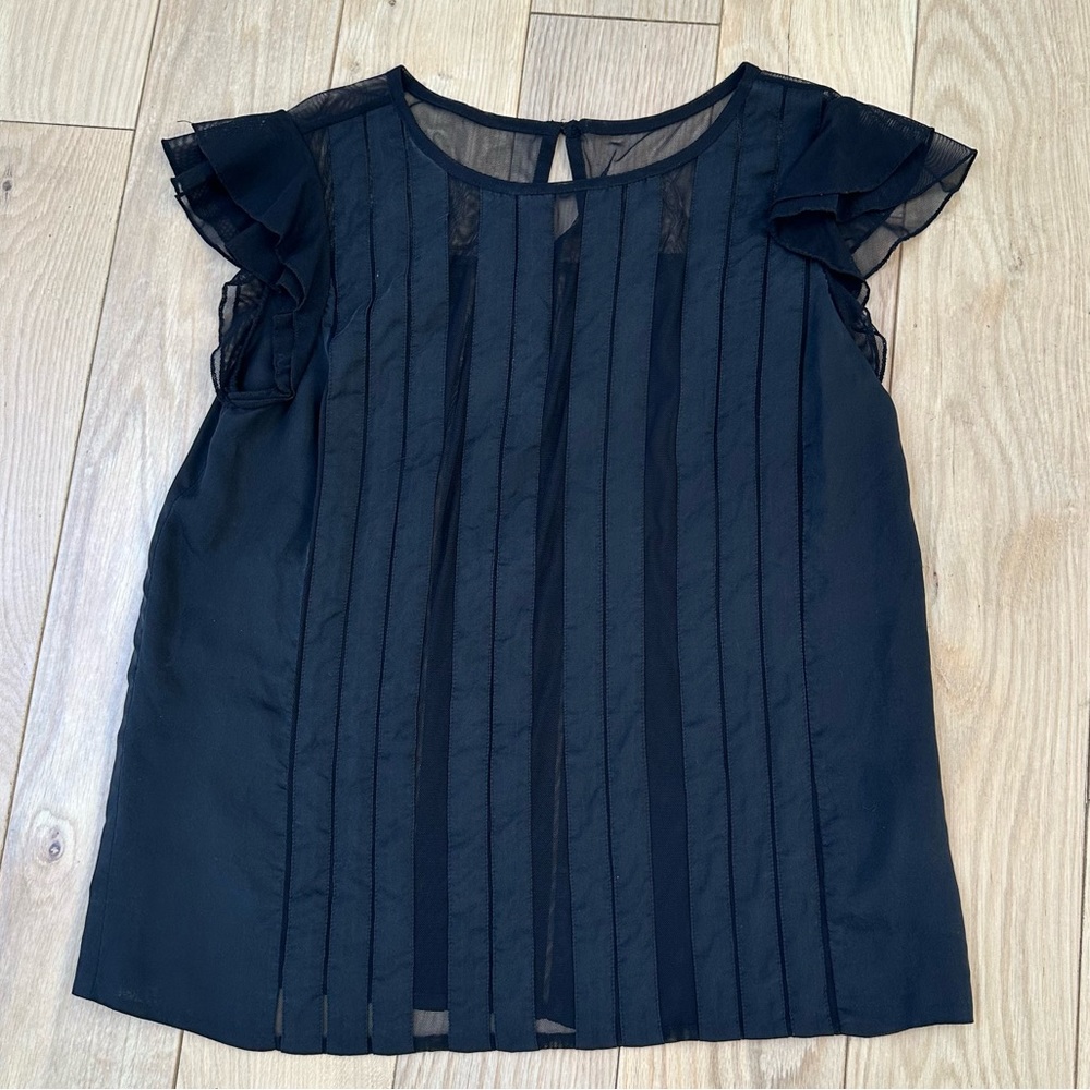 Bebe Black Top | 100% Silk